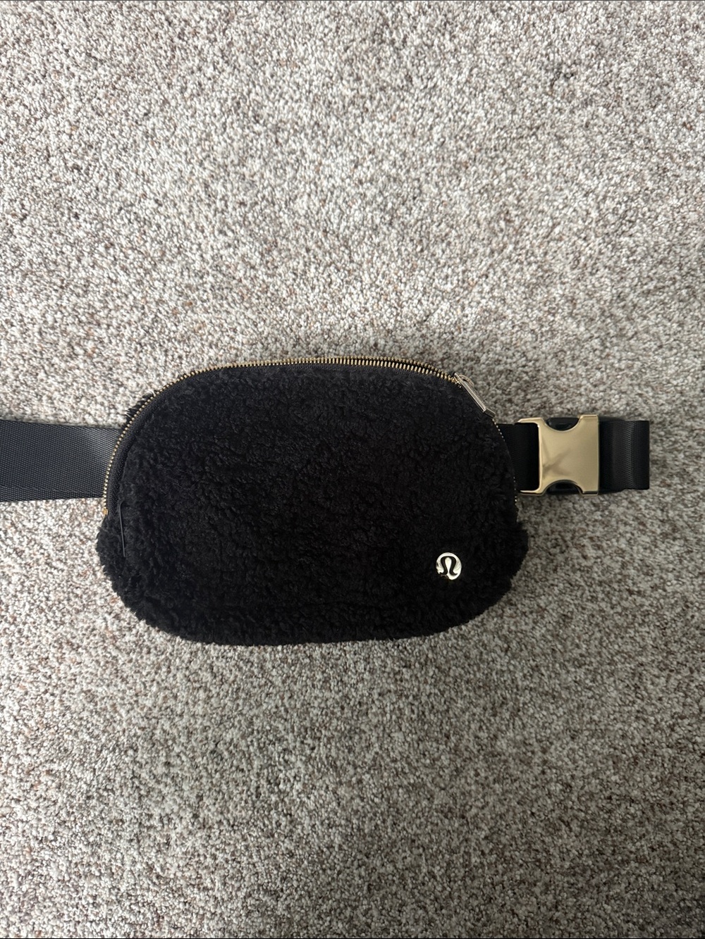 Fuzzy Lululemon Belt Bag
